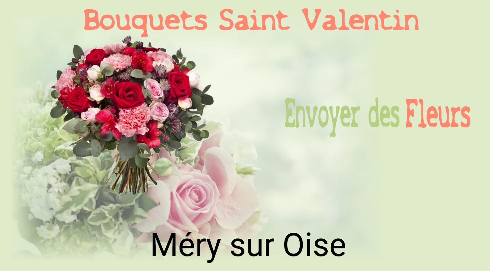 Roses de Saint-Valentin livrées à Méry-sur-Oise